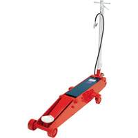 Floor Jack, 10 Ton(s) Capacity, 6-1/8" Lowered, 27-1/4" Raised, Air Hydraulic Planification Entrepots Molloy