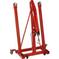 Folding Engine Crane, 2500 lbs. (1.25 tons) Capacity Planification Entrepots Molloy