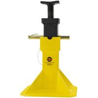 Jack Stands with Adjustable Screw Top Saddle, Locking Pin, 15-1/2" - 20-1/2" H Planification Entrepots Molloy