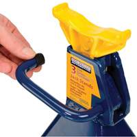 Jack Stand, Locking Handle/Ratchet, 3 tons Capacity, 19" H Planification Entrepots Molloy