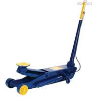 Long Chassis Service Jack, 10 Ton(s) Capacity, 6-3/4" Lowered, 25-1/2" Raised, Air Hydraulic Planification Entrepots Molloy