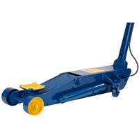 Long Chassis Service Jack, 10 Ton(s) Capacity, 6-3/4" Lowered, 25-1/2" Raised, Air Hydraulic Planification Entrepots Molloy