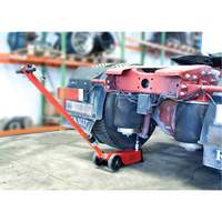 Cric &agrave; 2 &eacute;tapes, 22 tonne(s)/44 tonne(s), Air comprim&eacute;/hydraulique Planification Entrepots Molloy