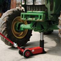 Cric &agrave; 1 &eacute;tape, 33 tonnes, Air comprim&eacute;/hydraulique Planification Entrepots Molloy