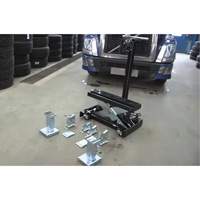 Cric de service de plancher, 14 tonne(s) Capacit&eacute;, 8-1/4" Abaiss&eacute;e, 20" &eacute;lev&eacute;e, Air comprim&eacute;/hydraulique Planification Entrepots Molloy