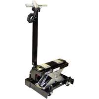 Cric de service de plancher, 12 tonne(s) Capacit&eacute;, 7-1/2" Abaiss&eacute;e, 15-3/4" &eacute;lev&eacute;e, Air comprim&eacute;/hydraulique Planification Entrepots Molloy