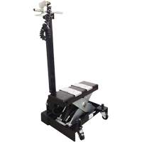 Cric de service de plancher &agrave; profil bas, 12 tonne(s) Capacit&eacute;, 7-1/2" Abaiss&eacute;e, 15" &eacute;lev&eacute;e, Air comprim&eacute;/hydraulique Planification Entrepots Molloy