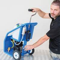 Unit&eacute; de rinçage pour grands volumes “MASTERCLEANSE” Planification Entrepots Molloy