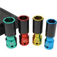 Lug Socket Set with Carbon Fiber Sleeves Planification Entrepots Molloy