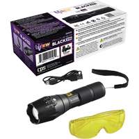 UView&reg; Phazer BLACK 395 Rechargeable UV Leak Detection Light Planification Entrepots Molloy