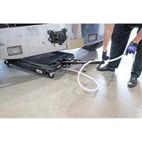 Drain pour camion &agrave; profil bas avec pompe &eacute;lectrique Planification Entrepots Molloy