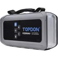 V2200Air 2-en-1: d&eacute;marreur de secours de 1200 A de pointe et gonfleur de pneus Planification Entrepots Molloy