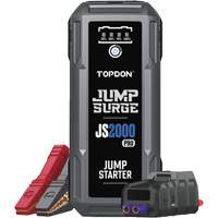 D&eacute;marreur de secours, banque d'alimentation et lampe de poche JumpSurge2000Pro &agrave; 2500 A de pointe Planification Entrepots Molloy