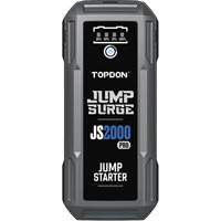 D&eacute;marreur de secours, banque d'alimentation et lampe de poche JumpSurge2000Pro &agrave; 2500 A de pointe Planification Entrepots Molloy