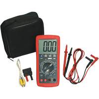 Deluxe Digital Multimeter with Amp Shutters Planification Entrepots Molloy