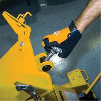 Cric de transmission Yellow Jackit, Cap. de levage 2,2 tonnes Planification Entrepots Molloy