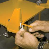 Cric de transmission Yellow Jackit, Cap. de levage 2,2 tonnes Planification Entrepots Molloy
