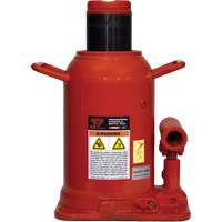 Cric-bouteille professionnel, 60 tonne(s), 18-11/16" Hauteur &eacute;lev&eacute;e Planification Entrepots Molloy