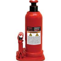 Bottle Jack with Gauge Hole, 12.5 Ton(s), 18-89/100" Raised Height Planification Entrepots Molloy