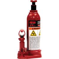 Professional Hydraulic Bottle Jack, 2 Ton(s), 14-1/2" Raised Height Planification Entrepots Molloy