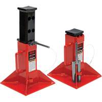 Chandelles, Tige verrouillable, Capacit&eacute; de 25 tonnes, 12" - 20" h Planification Entrepots Molloy