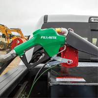 Green Automatic Diesel Spout Nozzle Planification Entrepots Molloy