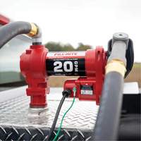 12V DC Fuel Transfer Pump with Nozzle Planification Entrepots Molloy