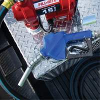 Blue Cold Weather Automatic Diesel Spout Nozzle Planification Entrepots Molloy