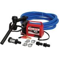 12V DC Fuel Transfer Pump with Nozzle Planification Entrepots Molloy