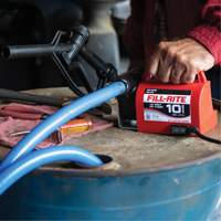 12V DC Fuel Transfer Pump with Nozzle Planification Entrepots Molloy