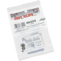 1/4" Clips & O-Rings Set Planification Entrepots Molloy