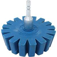 Conical Gear Eraser Wheel with Quick-Connect Arbor Adapter Planification Entrepots Molloy