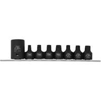 Jeu de douilles/embouts de boulon de caisse de camionnettes, 8 Morceaux, Prise de 1/2"/3/8" Planification Entrepots Molloy