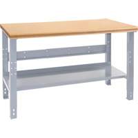 Industrial Duty Workbench, 72" W x 36" D x 34" H, 1000 lbs. Capacity Planification Entrepots Molloy