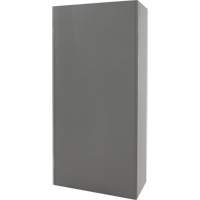 Combination Storage Cabinet, 36" W x 18" D x 72" H, Grey Planification Entrepots Molloy