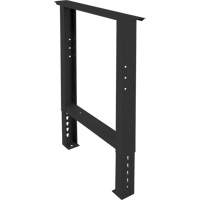 Pattes d'&eacute;tabli pour service industriel, Acier, 24" p x 34" h, Simple Planification Entrepots Molloy