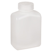 Easy-Grip Space-Saver Bottles, Rectangular, 16 oz., Plastic Planification Entrepots Molloy
