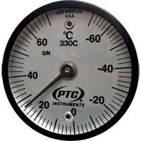 Thermomètre de surface magnétique, Contact, Analogique, -56.7-21.1°F (-70-70°C) HB678 | Planification Entrepots Molloy