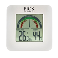Indoor Hygrometers with BIOS Comfort Scale, Contact, Digital, -58-158°F (-50-70°C) Planification Entrepots Molloy