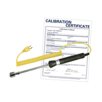 Sonde thermocouple de surface (comprend certificat ISO), 500 °C (932°F) Temp. max. Planification Entrepots Molloy