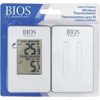 Thermomètre sans fil intérieur/extérieur, Sans contact, Analogique, 31-158°F (-35-70°C) IC678 | Planification Entrepots Molloy