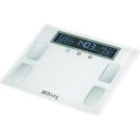 P&egrave;se-personne imp&eacute;dancem&egrave;tre num&eacute;rique haut de gamme, Capacit&eacute; 441 lb, Graduations 100 g Planification Entrepots Molloy