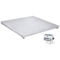 Balance de plancher lavable DEFENDER 5000, Capacit&eacute; de 2500 lb, 48" la x 48" lo Planification Entrepots Molloy
