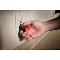 D&eacute;tecteur de tension et testeur de prise DDFT, 50 V - 1000 V, Alerte Affichage & son Planification Entrepots Molloy