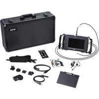High-Performance Videoscope Kit with Dual HD Camera & Long Camera Probe, 1280" L x 720" W Display, 1024 x 600 pixels, 4.9 mm (0.19") Camera Head Planification Entrepots Molloy