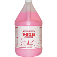 Détergent liquide pour vaisselle V-Rose, Liquide, 4 L, Fraîcheur JA501 | Planification Entrepots Molloy