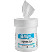 Nettoyants & d&eacute;sinfectants - nettoyant pour chaises genie plus, 7" x 6", 160 lingettes Planification Entrepots Molloy