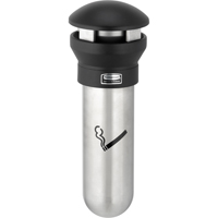 Solutions pour la gestion des m&eacute;gots de cigarettes Infinity, Montage mural, M&eacute;tal, Capacit&eacute; 0,60 gal./0,60 gal. US, Hauteur 18" Planification Entrepots Molloy