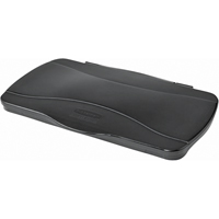 Contenants Slim Jim a/canaux de ventilation, Couvercle plat, Plastique, Convient aux contenants 21-9/10" x 13-9/20" Planification Entrepots Molloy