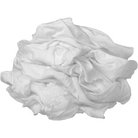 Chiffon, Coton/Polyester, Blanc, 20 lb Planification Entrepots Molloy